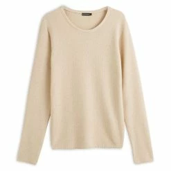 Meilleure vente 👍 IN EXTENSO Pull Col Rond écru Femme 🔔 -dona-lisa unnamed file 47