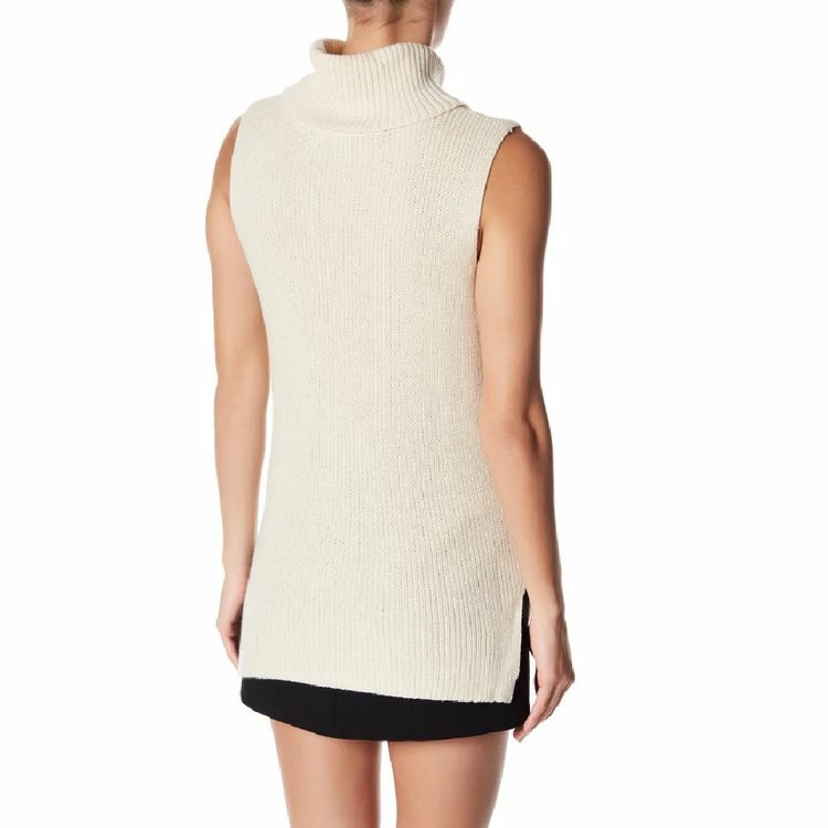 Le moins cher 🔔 FRENCH CONNECTION Pull Beige Sans Manches Femme French Connection Cream 🤩 2 Le moins cher 🔔 FRENCH CONNECTION Pull Beige Sans Manches Femme French Connection Cream 🤩 – Image 2