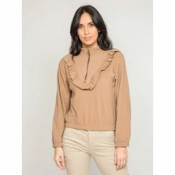 Grosses soldes ❤️ Ritchie Pull Polaire Avec Volants Yuka 👏 -dona-lisa unnamed file 564