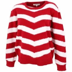 Bon marché 👍 LCOUTURE Pull Fin Lcouture Mohair Cr W Rouge Rouge 53690 🛒