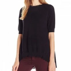 Tout neuf ✔️ FRENCH CONNECTION Pull Noir Femme French Connection Celia ✔️