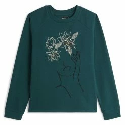 Tout neuf 🧨 IN EXTENSO Sweat Col Rond Avec Perles Femme 🌟 -dona-lisa unnamed file 616