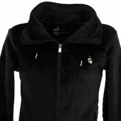 Promo 👏 AULP Vestes Polaire Aulp Biara Blk Veste Velours L Noir 94042 ❤️ -dona-lisa unnamed file 628