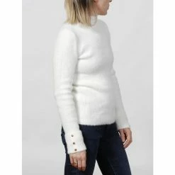 Tout neuf 🧨 MORGAN Pull Fin Morgan Morik Off White Pull Blanc 7-658 😍 -dona-lisa unnamed file 646