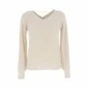 Sortie 🎁 Vero Moda Pull Vero Moda Vmnewlexsun Ls Double V-nck Blouse Rep Beige 7-288 🔥
