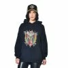 Meilleure affaire 🤩 VONDUTCH Sweat Femme Oversize Avec Capuche Et Print Devant Song 🛒