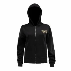 Coupon 😉 EVERLAST Sweat à Capuche Noir Femme Everlast Leland 🥰