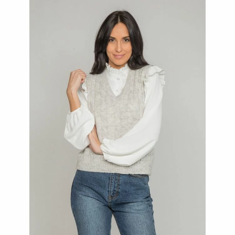 Remise 🤩 Ritchie Pull Sans Manches Kastel ⭐ 1 Remise 🤩 Ritchie Pull Sans Manches Kastel ⭐