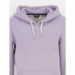 Top 10 🎉 SUPERDRY Sweat Capuche Hooded Superdry Vintage Logo Emboss Hood Lilac L Violet 7-336 😀 -dona-lisa unnamed file 819