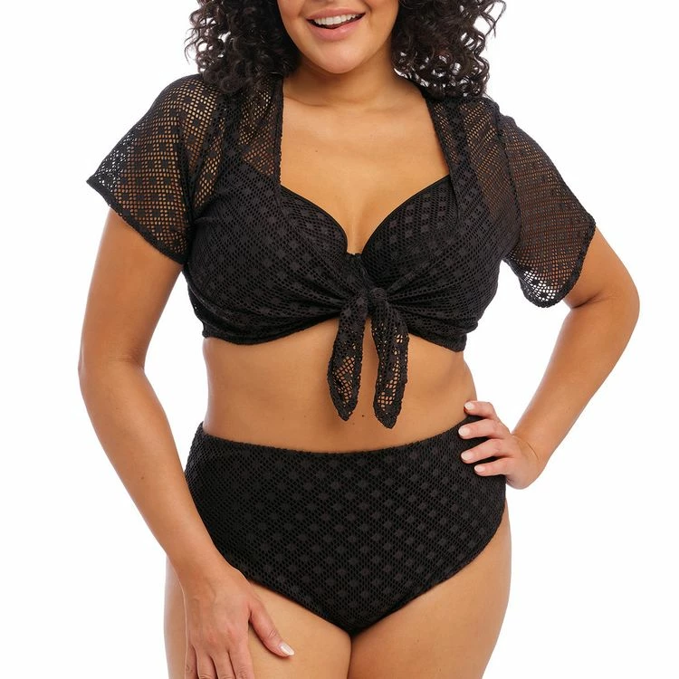 Meilleure vente ⭐ ELOMI Bolero De Bain Bazaruto Noir 🎉 2 Meilleure vente ⭐ ELOMI Bolero De Bain Bazaruto Noir 🎉 – Image 2