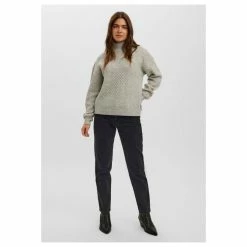 De gros 🔔 Vero Moda Pull Long Col MontantFemme ⭐ -dona-lisa unnamed file 883