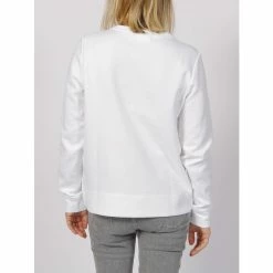 Meilleure vente 💯 Calvin Klein Sweat Calvin Klein Micro Logo Ess Sweatshirt Blanc 7-627 🔥 -dona-lisa unnamed file 893