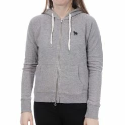 Meilleur prix 💯 FRENCH CONNECTION Sweat Gris Femme French Connection Mini Mara 👏