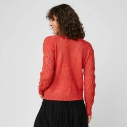 Grosses soldes 🎁 IN EXTENSO Pull Col V Femme ❤️ -dona-lisa unnamed file 911