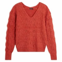 Grosses soldes 🎁 IN EXTENSO Pull Col V Femme ❤️ -dona-lisa unnamed file 912