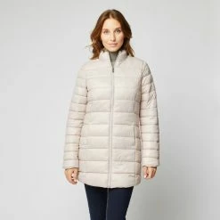 De gros ⭐ IN EXTENSO Doudoune Longue Marron Taupe Femme 🎁